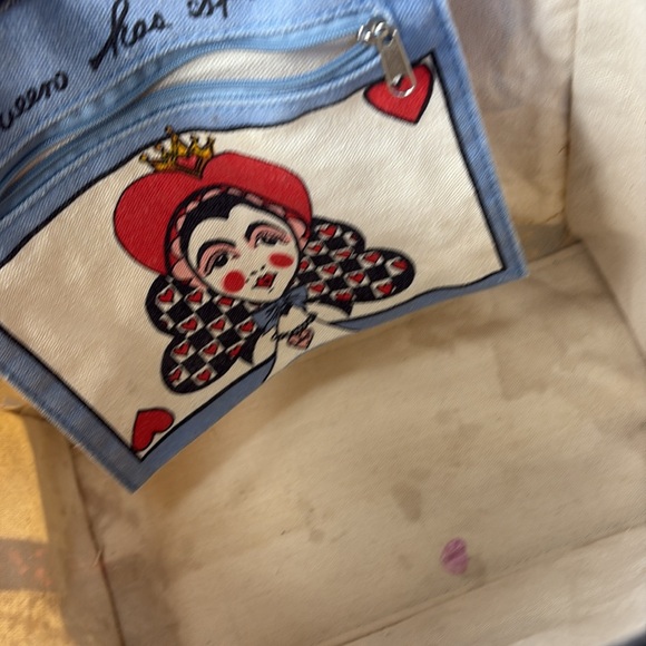 Brighton "In Love We Trust" Canvas Tote Bag - Picture 11 of 12